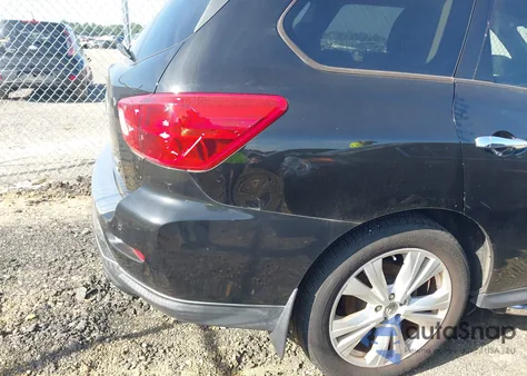 2018 Nissan Pathfinder Sl from USA, damaged, VIN 5N1DR2MM2JC612941